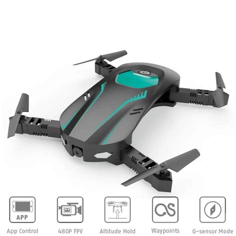 foldable rc selfie drone bnf p wifi real time fpv camera  sensor mode waypoints smart