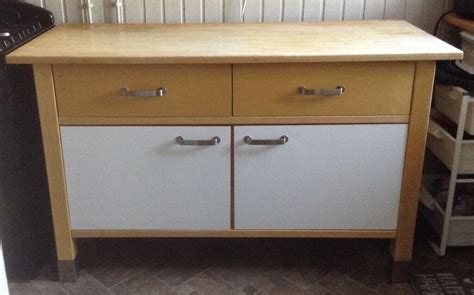 ikea varde kitchen unit solid wood  standing  leicester