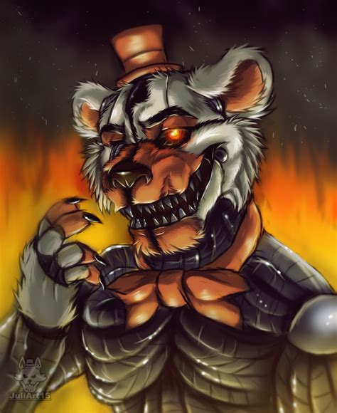 Molten Freddy Fan Art By Juliart15 Dibujos De Foxy Animatronicos
