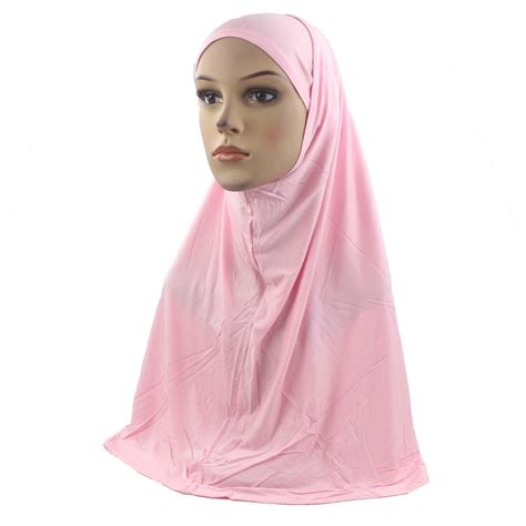 beautiful plain hijab muslim islamic hijab soft breathable scarf woman