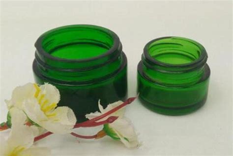 50ml Green Glass Jar 50g Glass Storage Jars Dab Wax Jar Container Oil