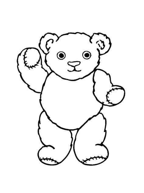 interactive magazine cute bear coloring pages