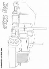 Big Coloring Rigs Lorry Handout Below Please Print Click Printable sketch template