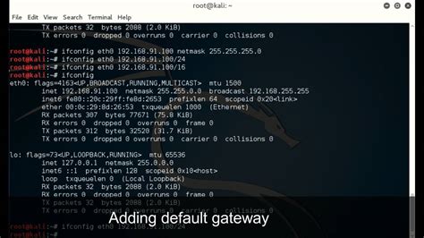 How To Configure Network Adapter In Kali Linux Using Command Line