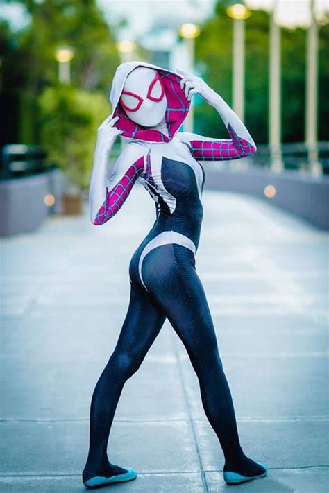 Amazing Spider Woman Gwen Stacy Spider Gwen Costume For
