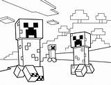 Pages Minecraft Coloring Stampy Getcolorings sketch template