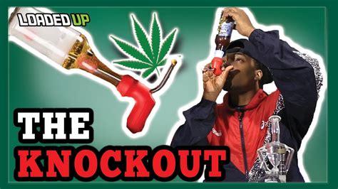 Smoking Weed And Drinking Beer The Knockout Weed Challenge