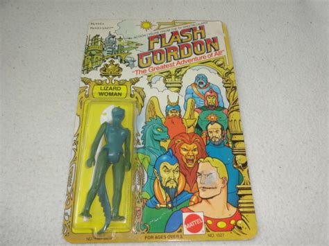 Flash Gordon Lizard Woman Mosc Unopened Mattel 1979 Unpunched Ebay