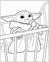 Yoda Pages sketch template