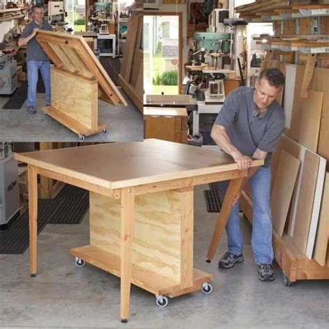 finewoodworkingkids en  table de travail en bois atelier de menuiserie bricolage maison