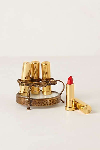 anthropologie round vestige lipstick holder lipstick holder