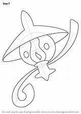 Lampent Pokemon Step Draw Drawing Necessary Improvements Finally Finish Make sketch template