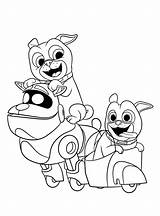 Puppy Pals Coloring Pages Dog Printable Kids Cartoon Book Disney Getdrawings Visit Bubakids Coloringtop sketch template