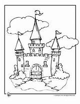 Princesse Cinderella Chateau sketch template