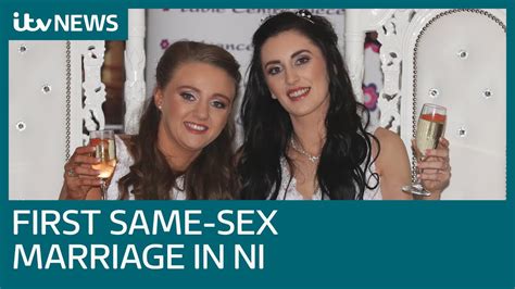 first same sex marriage takes place in northern ireland
