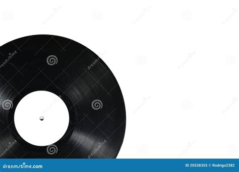 vynil disc stock image image  record label plastic