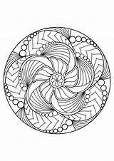 Mandala Para Colorear Dibujo Malvorlage Målarbild Ut Gratis Ausdrucken Ausmalbilder Dibujos Imprimir Zum Skriv Bilder sketch template