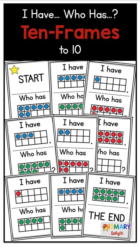 ten frame game      numbers    cards basic