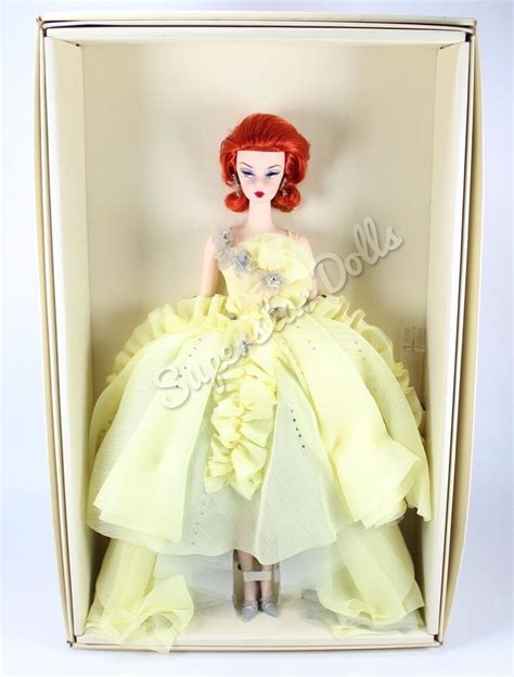 2012 gold label gala gown silkstone barbie doll from the bfmc nrfb