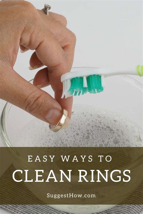 clean rings    easy methods