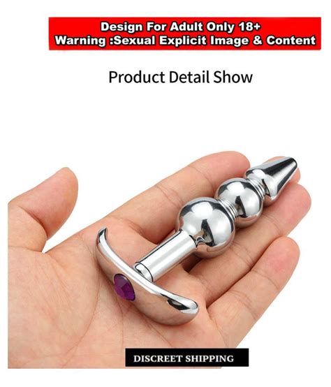anchor shape popular concealed sex toys anchor type anal plug metal