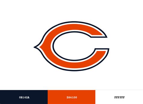 chicago bears brand color codes brandcolorcodecom