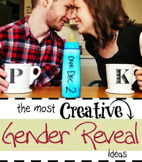 the most creative gender reveal ideas