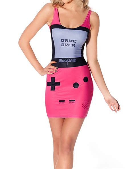 new sexy gamer spring and summer casual outfit kk683 fitted sleeveless