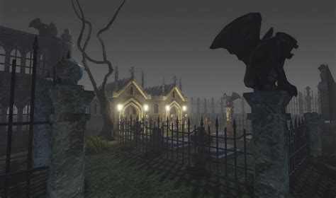 graveyard scene  udk  mlamorte  deviantart