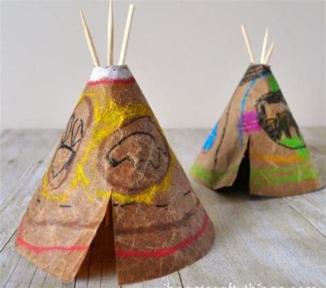 excellent native american arts  crafts projects  kids feltmagnet