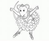 Ballerina Coloring Angelina Pages Printable Colouring Online Princess Getcolorings Dandelion Print Popular Color Library Clipart sketch template