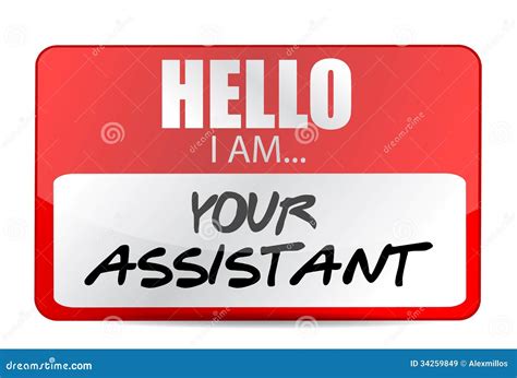 tag  assistant illustration design royalty  stock images