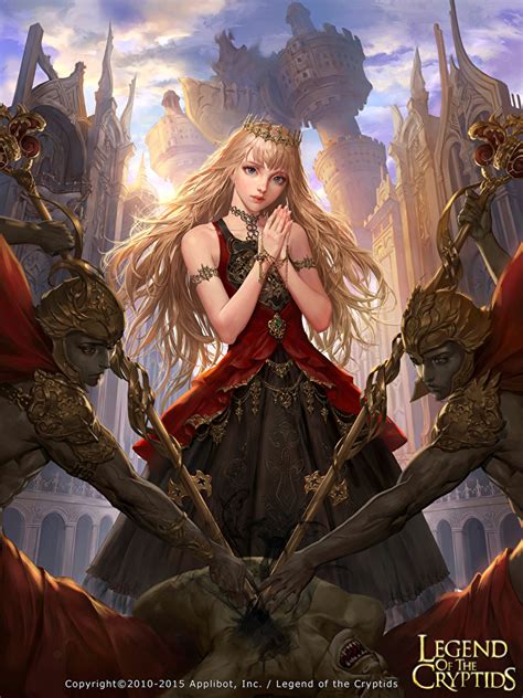 Wallpapers Legend Of The Cryptids Crown Blonde Girl