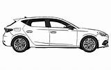 Marca Colorear Coches Colorea Pongas Actual Seatcupra sketch template