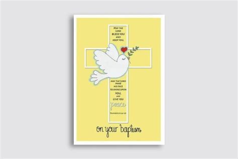 baptism card examples templates   examples