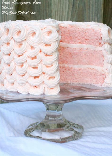 pink champagne cake scratch recipe  cake school