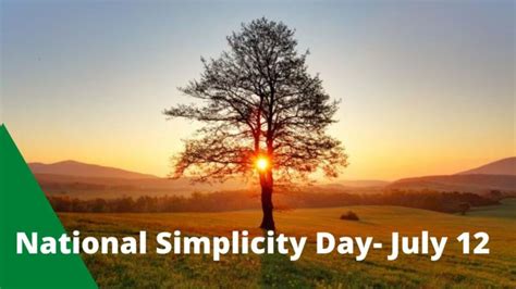 national simplicity day quotes significance history and best status 2020