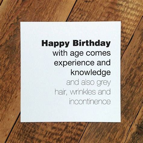 Birthday Card For Men With Age Comes Experience 18th