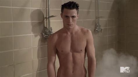 this steamy shower scene colton haynes hot pictures popsugar celebrity photo 22