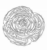 Achilles Beyblade sketch template