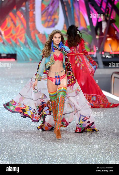 gigi hadid during the victoria s secret fashion show held at the grand
