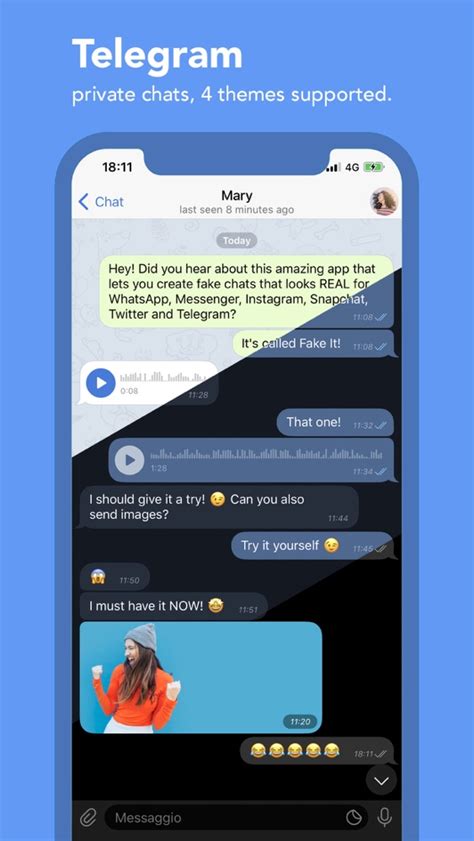 chat maker app  iphone