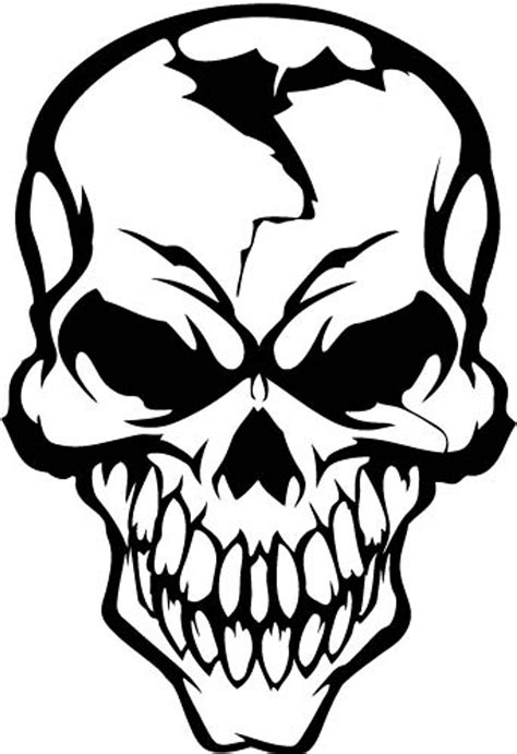 car decals car stickers skull car decal  anydecalscom