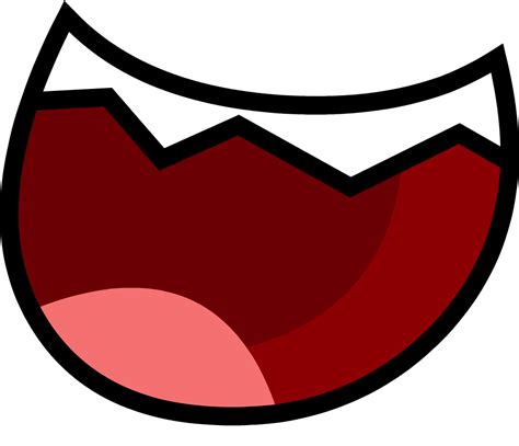 Bfdi Mouth Open Image Sad Mouth Open 3 Shaded Png Battle For