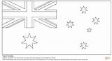 Flaga Australie Bandeira Kolorowanka Kleurplaat Vlag Zelandia Supercoloring Kolorowanki Druku Australiana Kleurplaten Australijska Krijg Kleurenfoto Duizenden Topkleurplaat Commonwealth Flagi sketch template