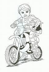 Motocross Motorrad Motorcross Bikes Ausmalbild Ktm Ausmalen Transportmittel Malvorlage ähnliche sketch template