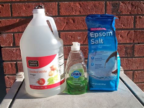 easy    natural homemade weed killer spray  works   day