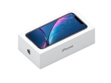 apple iphone xr prazdny box white  sccomcz