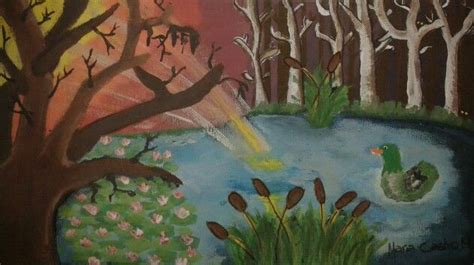 vinilo lago art painting