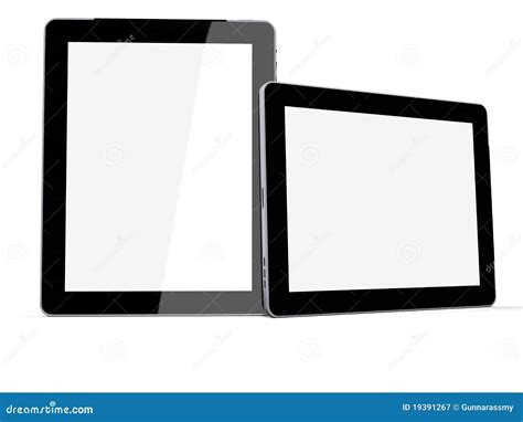 tablet pc vertikal  horizontal royalty  stock photography